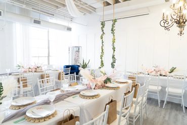 Photo Studio Event Venue Space in Toronto Canada Bridal Shower Spring Theme