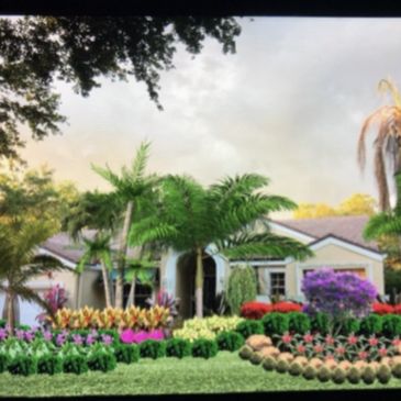 Transform your outdoor space with stunning 3D landscaping design!