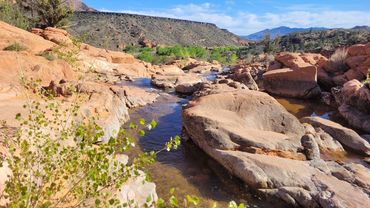 Gunlock Falls is roughly 20 miles west of St. George, Ut