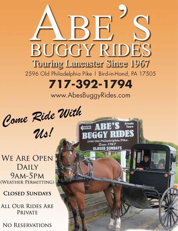 abe's buggy rides prices