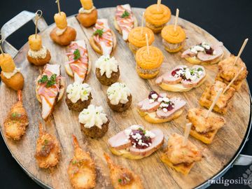 Passed Hors d'oeuvres at our Catered Event 