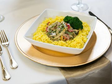 Chicken Thai Curry for an Entrée at an ART Catering Event. 