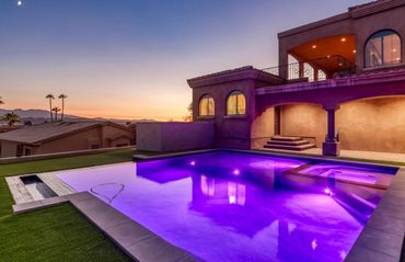 New build infinity pool