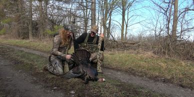 Turkey hunting in Ontario.