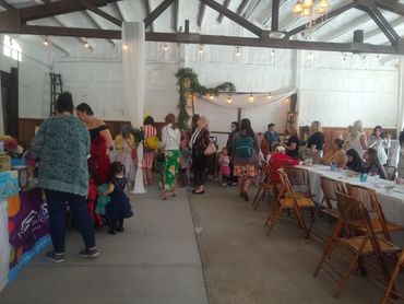 tea party activities at stone ridge estates venue pasco washington dino drop in