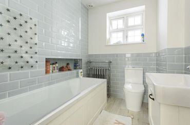 Bathroom renovation completed by Project Construction Group