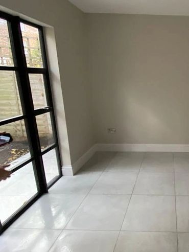 Completed bespoke outbuilding inside view.