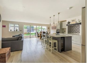 Kitchen-diner renovated by Project Construction Group.