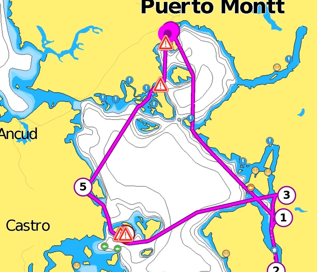 navegue por Fiordos y cruce el golfo hasta llegar a  Chiloé