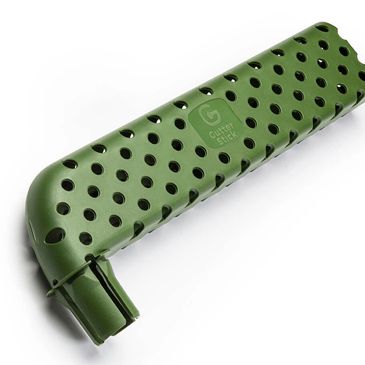 Closeup of the patent-pending design of the Gutter Stick.