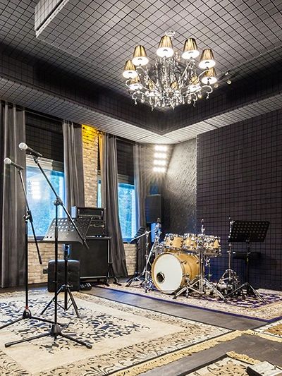 Florida studio acoustic curtains