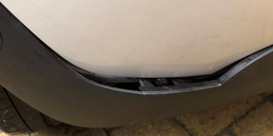 Car Bumper Trim Dent And Paint Repair By BumpsnScuffs 