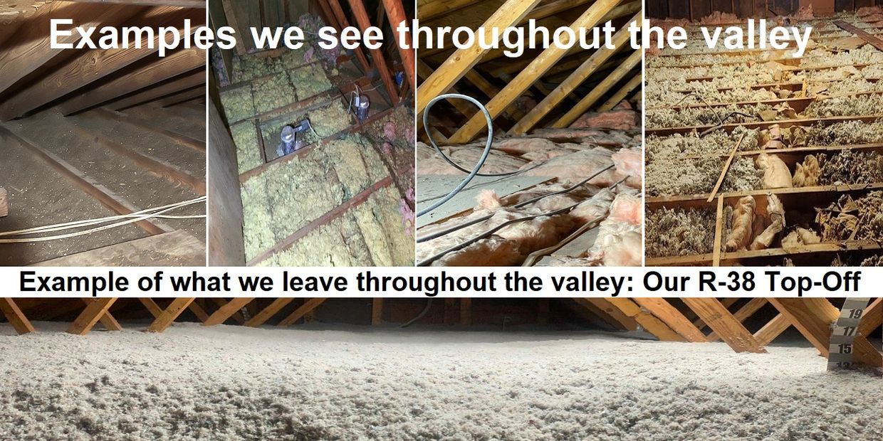 Sun Land Village Attic Insulation, Mesa AZ CR40 Insulation.