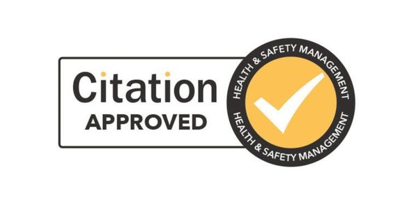 Citation Approved stamp for Health & Safety Management.