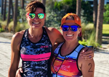 Just a couple of athletes trying to make a difference.