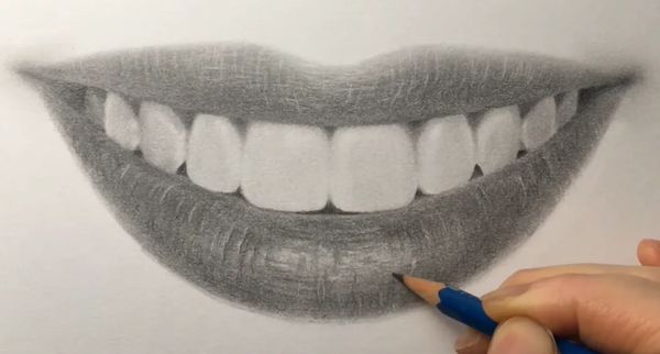 Drawing smile, art, crafting