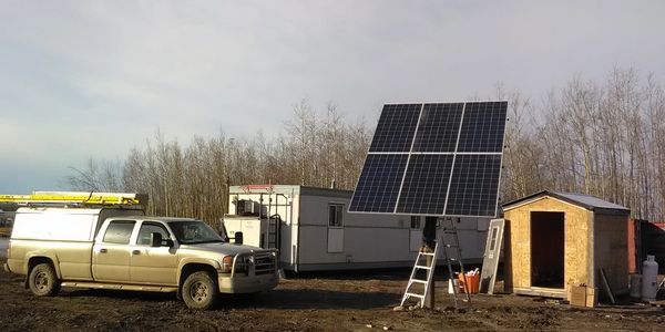 Solar Panel & system install outdoors