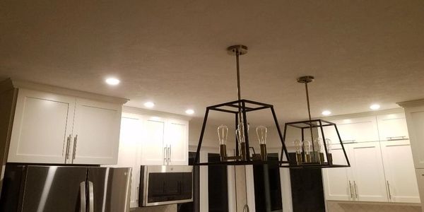 Indoor residential kitchen LED lighting