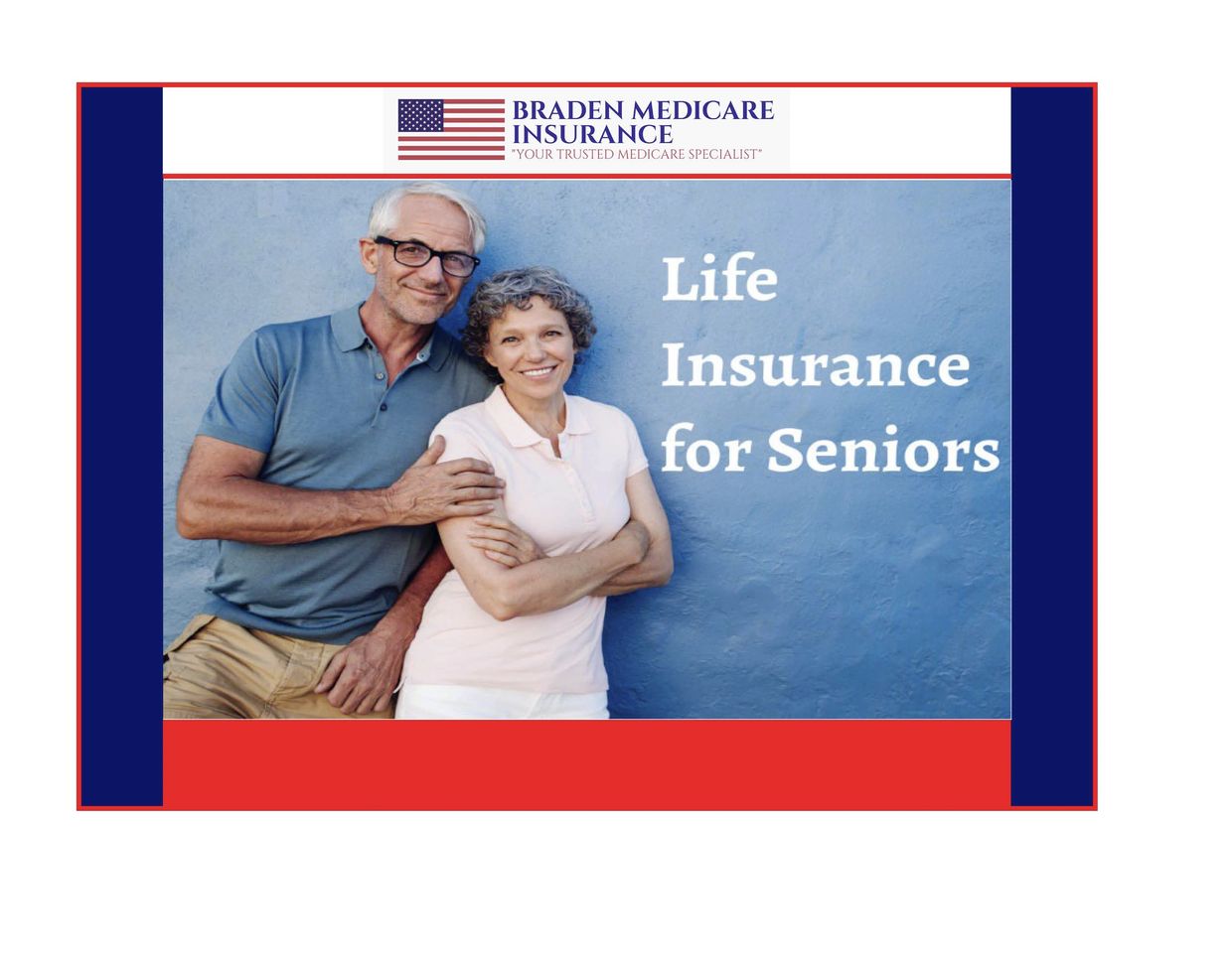 Life Insurance For Seniors Poster