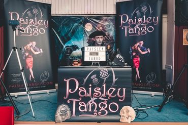 Halloween Event. Paisley Tango, Tango in Scotland, Glasgow Tango.