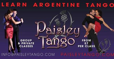 Paisley Tango, Tango Glasgow, Tango Scotland, Adult dance classes. Dance Lessons. Tango Lessons.