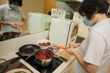 confinement nanny cooking postnatal food postnatal care.