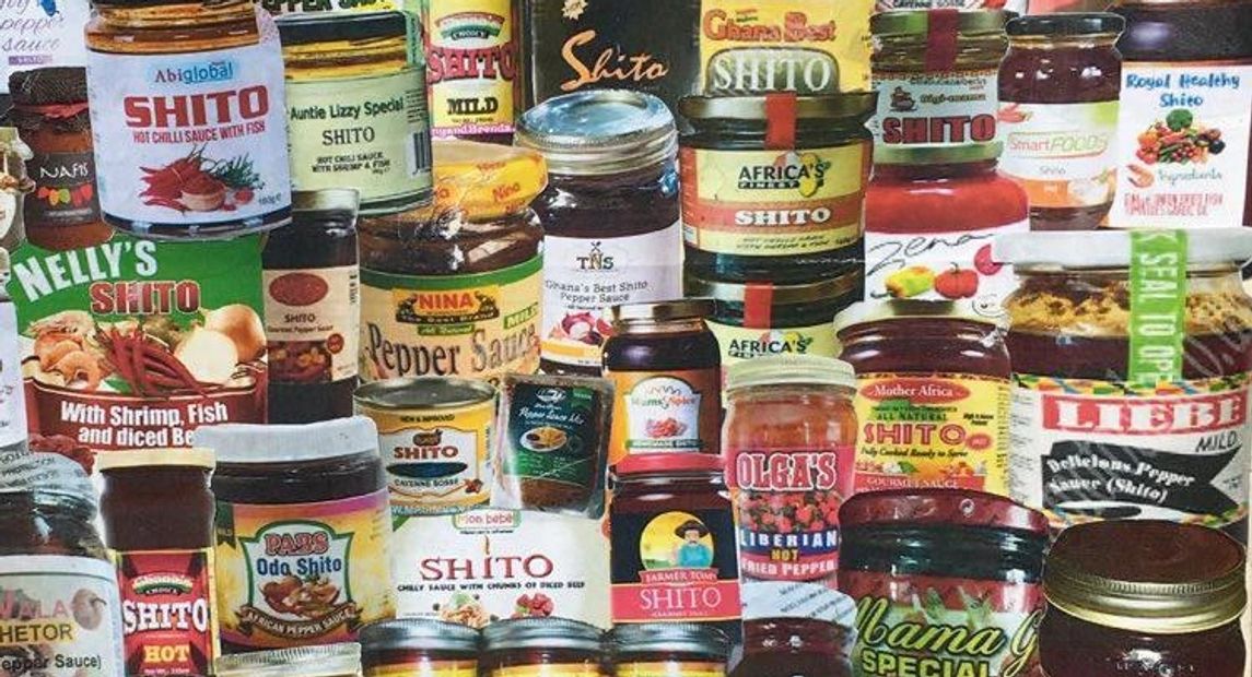 West African Pepper Sauces Shitto, Shatta, Peri-Peri