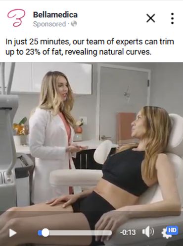 Social ad medical spa