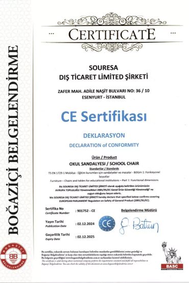 SOURESA CE Certified School Chair for Export