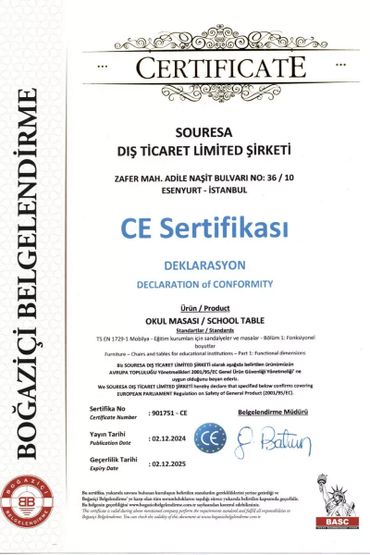SOURESA CE Certified School Table