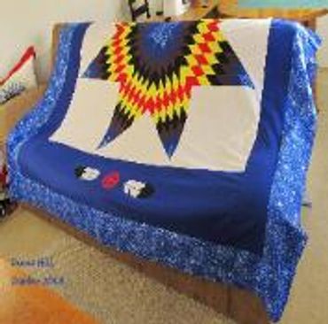 OFFICIAL SITE Diane's Native American Star Quilts.  https://www.dianesnativeamericanstarquilts.net