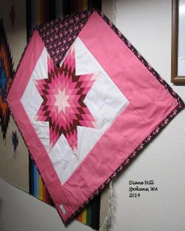 OFFICIAL SITE Diane's Native American Star Quilts.  https://www.dianesnativeamericanstarquilts.net