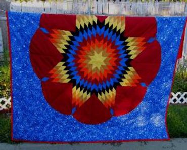 OFFICIAL SITE Diane's Native American Star Quilts.  https://www.dianesnativeamericanstarquilts.net