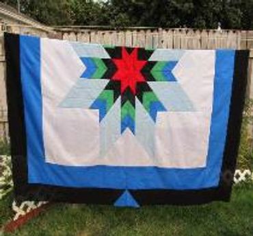 OFFICIAL SITE Diane's Native American Star Quilts.  https://www.dianesnativeamericanstarquilts.net