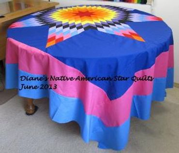 OFFICIAL SITE Diane's Native American Star Quilts.  https://www.dianesnativeamericanstarquilts.net