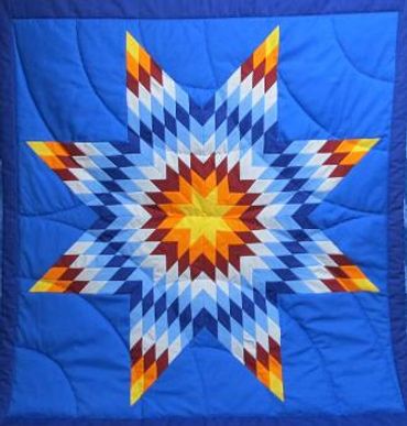 OFFICIAL SITE Diane's Native American Star Quilts.  https://www.dianesnativeamericanstarquilts.net