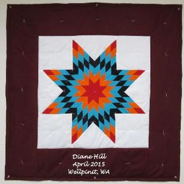 OFFICIAL SITE Diane's Native American Star Quilts.  https://www.dianesnativeamericanstarquilts.net