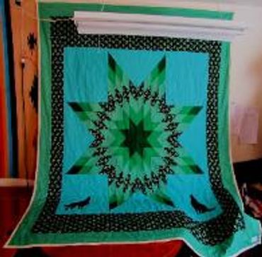 OFFICIAL SITE Diane's Native American Star Quilts.  https://www.dianesnativeamericanstarquilts.net