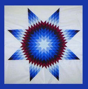 Good Road Star Quilt from Diane's Native American Star Quilts.