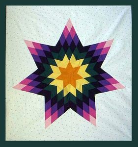 Seven Point Star from Diane's Native American Star Quilts.