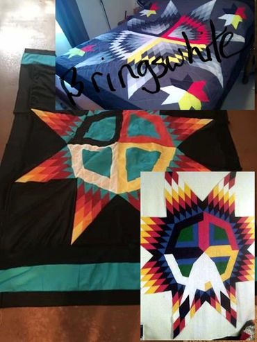 OFFICIAL SITE Diane's Native American Star Quilts.  https://www.dianesnativeamericanstarquilts.net