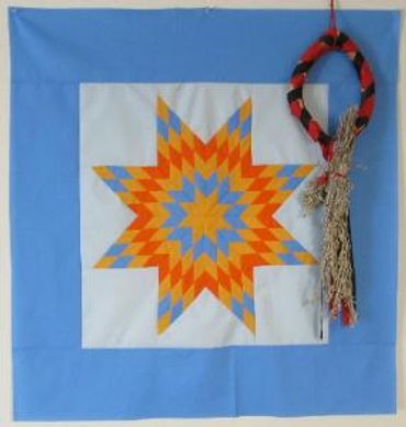OFFICIAL SITE Diane's Native American Star Quilts.  https://www.dianesnativeamericanstarquilts.net