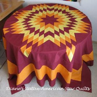 OFFICIAL SITE Diane's Native American Star Quilts.  https://www.dianesnativeamericanstarquilts.net