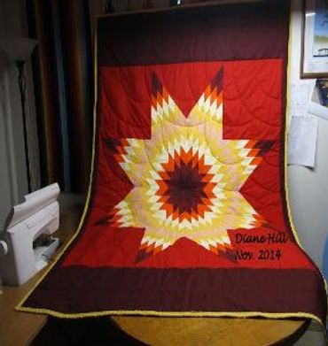 OFFICIAL SITE Diane's Native American Star Quilts.  https://www.dianesnativeamericanstarquilts.net