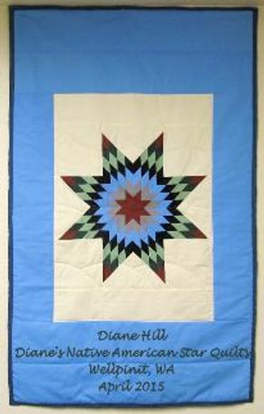 OFFICIAL SITE Diane's Native American Star Quilts.  https://www.dianesnativeamericanstarquilts.net