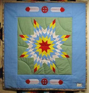 OFFICIAL SITE Diane's Native American Star Quilts.  https://www.dianesnativeamericanstarquilts.net