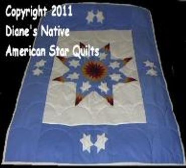 OFFICIAL SITE Diane's Native American Star Quilts.  https://www.dianesnativeamericanstarquilts.net
