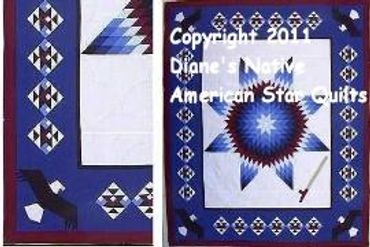 OFFICIAL SITE Diane's Native American Star Quilts.  https://www.dianesnativeamericanstarquilts.net
