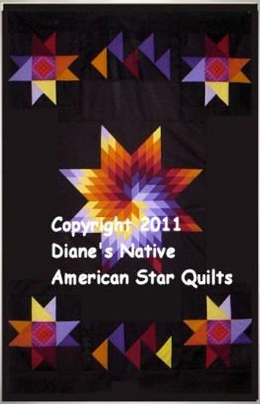 OFFICIAL SITE Diane's Native American Star Quilts.  https://www.dianesnativeamericanstarquilts.net