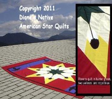 OFFICIAL SITE Diane's Native American Star Quilts.  https://www.dianesnativeamericanstarquilts.net
